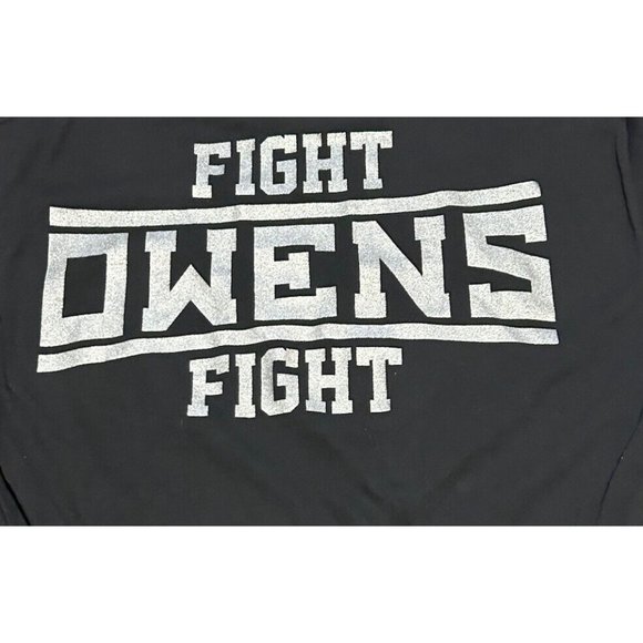 WWE Kevin Owens KO Fight Authentic Silver Graphic T Shirt Medium WWF - Picture 4 of 4
